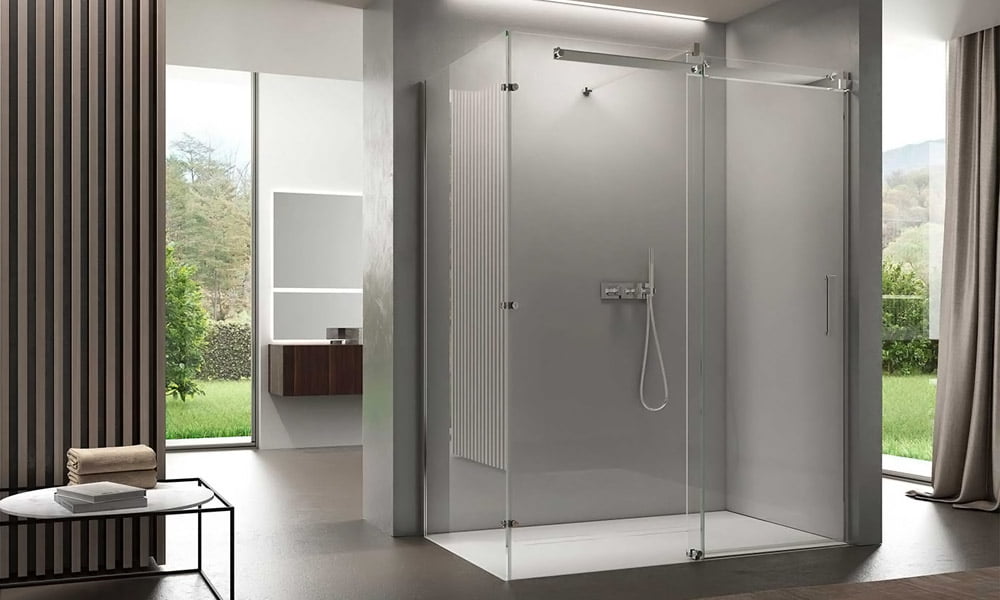 Mampara de Aluminio Duchas